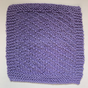 Dishcloth set - Lavender & Stripes