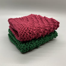 Load image into Gallery viewer, Dishcloth set - Christmas