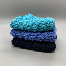 Load image into Gallery viewer, Dishcloth set - Shades of Blue