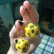 Load image into Gallery viewer, Earrings - Dungeon &amp; Dragon D20 Dice