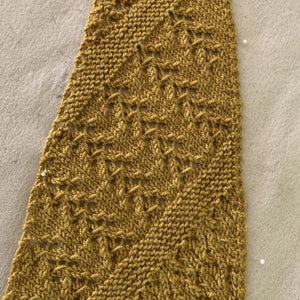 Scarf - Patterned Triangular