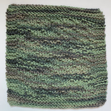 Load image into Gallery viewer, Dishcloth set - Brown &amp; Green